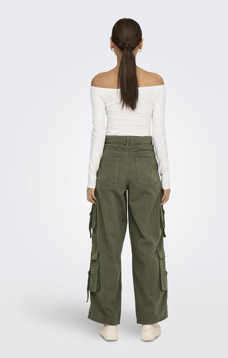 Actual product image Only ONLMALFY Weiter Beinschnitt Cargo-Hose Cargo-Hose (32)