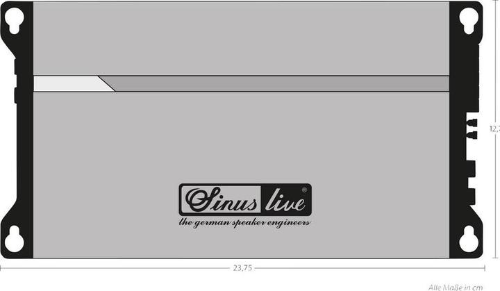 Produktbild Sinuslive Endstufe (4-Kanal-Verstärker)