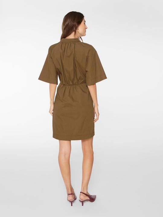 Actual product image Yas V-neck cotton mini dress (L)