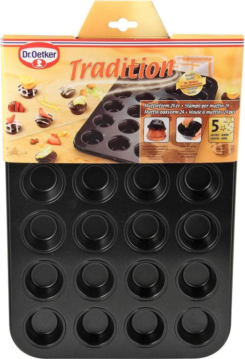 Actual product image Dr. Oetker Muffin tin 24er Tradition Dr (2 cm)