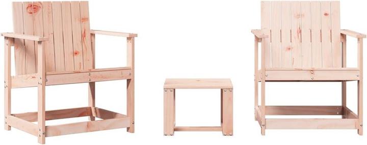 Productafbeelding VidaXL 3-delige tuin loungeset Douglas spar