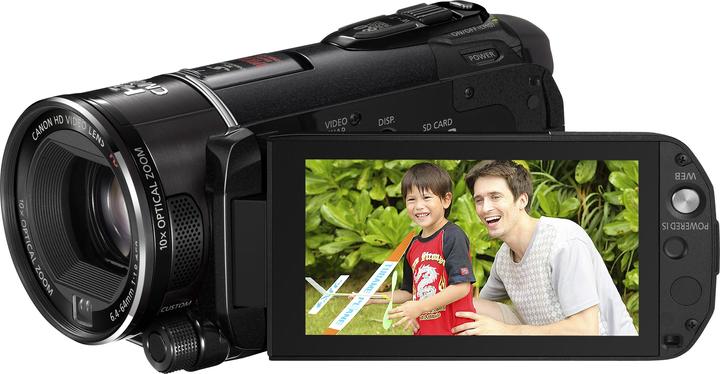 Actual product image Canon Legria HF S20, Full-HD Dual Flash Camcorder, 32GB (10 x)