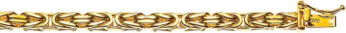 Produktbild Natsumi Schmuck Halskette Gelbgold 18K/750 Königskette 3.5mm (750/18 K Gelbgold, 50 cm)