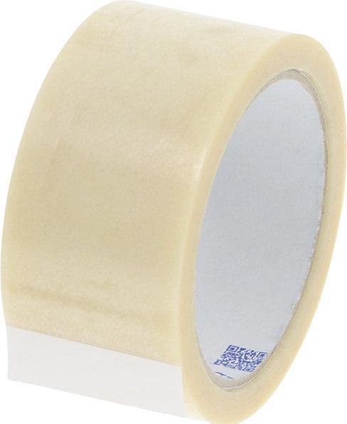 Actual product image kaiserkraft PP packing tape, material thickness 45 µm, pack of 6 rolls, transparent, tape (48 mm)
