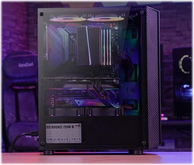 Produktbild AeroCool Hive-G-BK-v3 (mATX, Mini-ITX, ATX)