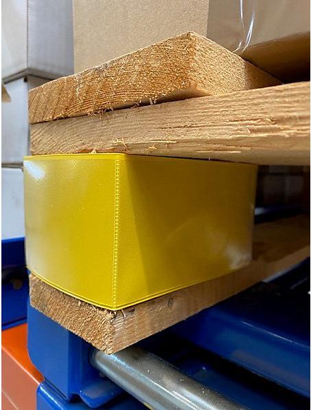 Immagine prodotto Valdemar Krog Fascette per i blocchetti delle palette, con tasche applicate, giallo, conf. da