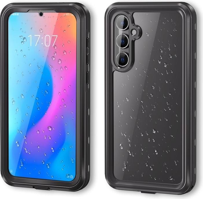 Actual product image Redpepper Samsung Galaxy A55 - IP68 SAM Series Wasserdichtes Outdoor Case, schwarz (Samsung Galaxy A55)