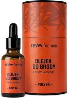 Actual product image ZEW for men Beard oil with hemp oil Gloss 30ml (30 ml)