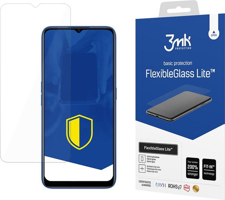 Actual product image 3MK FlexibleGlass Lite Display Film (1 Piece, Oppo A5 (2020))
