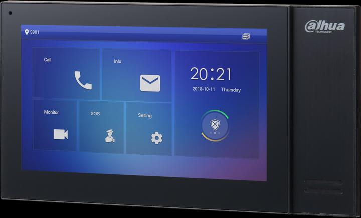 Actual product image Dahua Technology VTH2421FB Video Access System 17 8 cm (7 inch) Black (Cable)