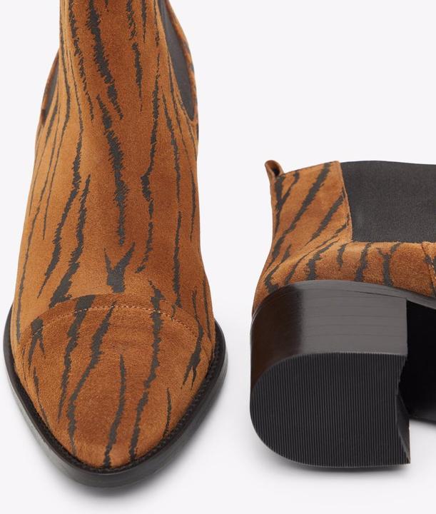Produktbild Bianco Bedruckte Leder Chelsea Boots (41)