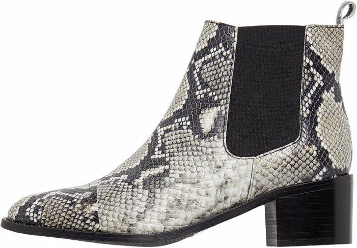 Image du produit Bianco Bottes Chelsea en cuir imprimées (42)