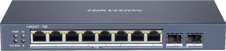 Actual product image Hikvision DS-3E1510P-SI (8 Ports)
