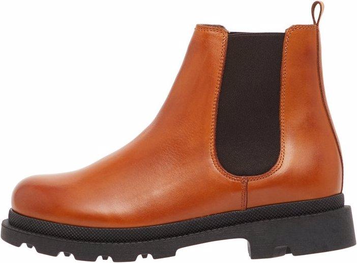 Actual product image Bianco Leather Chelsea Boots (38)