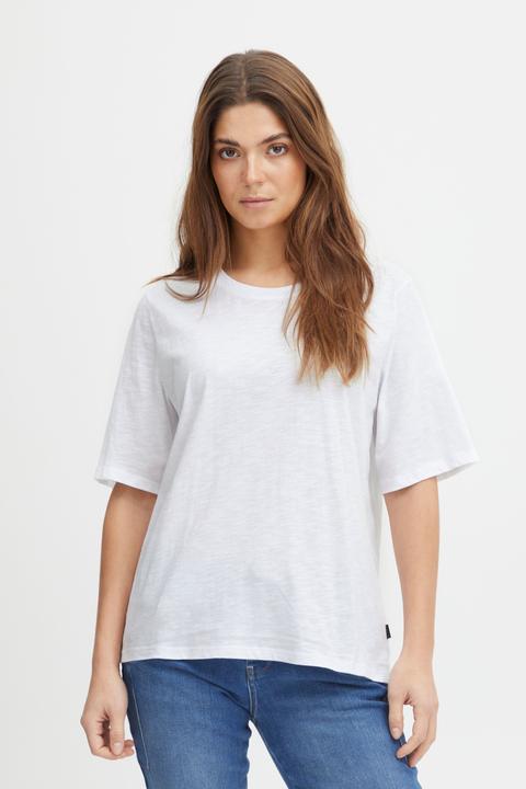 Actual product image Pulz Jeans PZBRIT 0-Neck Tshirt - 50207421 (XL)