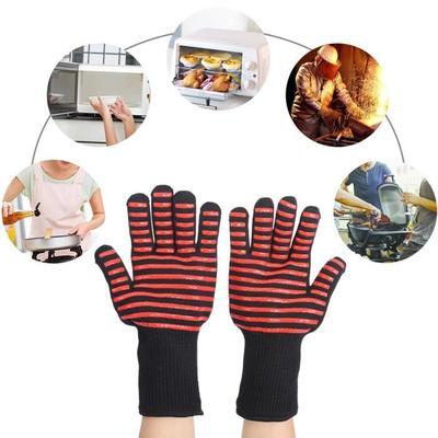 Produktbild PhoneLook Barbecue-Handschuhe resistent 500°C BBQ Master Grill (Stoff)