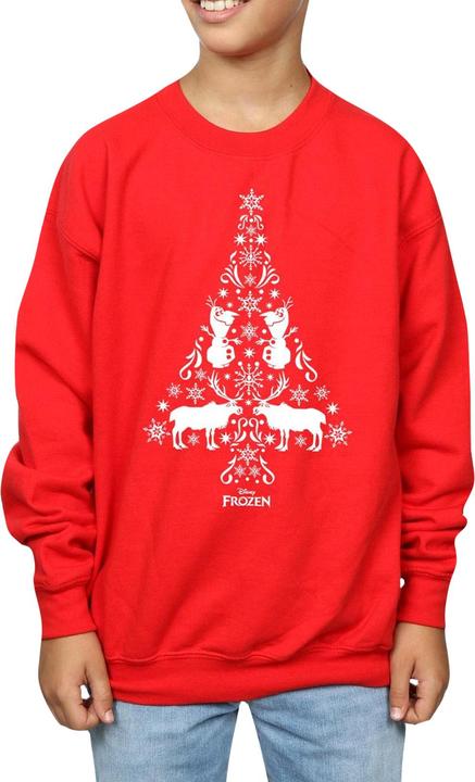 Actual product image Disney Boys Frozen Christmas Tree Sweatshirt (140, 146)