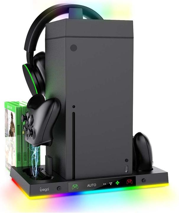 Produktbild - iPega XBX024S Multifunctional Charging RGB Stand with Cooling for Xbox