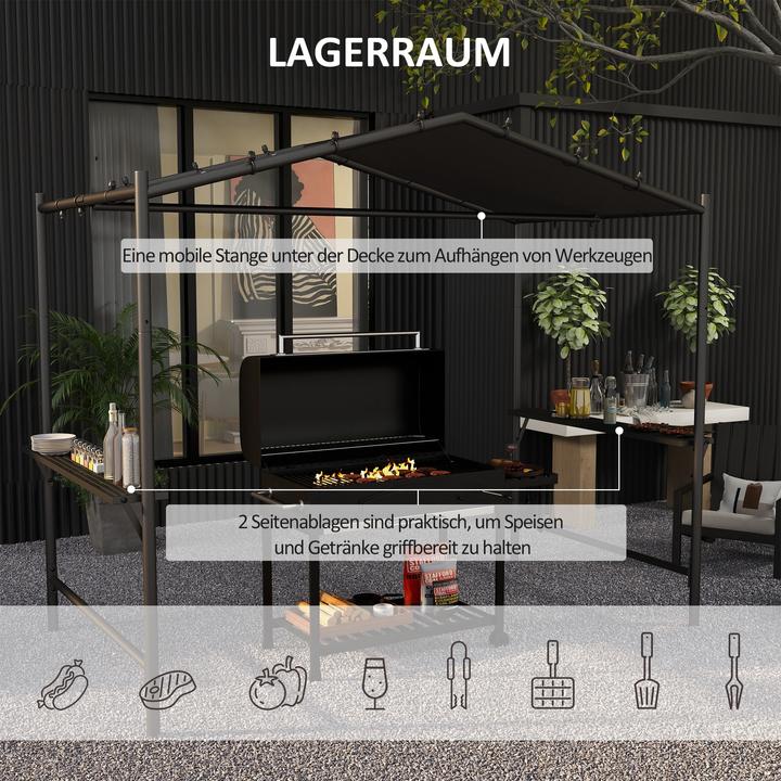 Image du produit Outsunny Pavillon (277 cm, 149 cm)