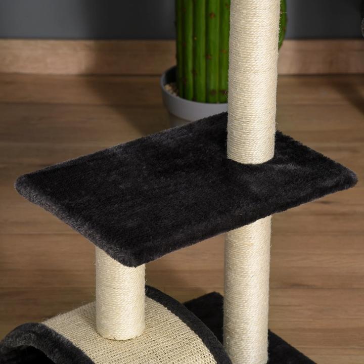 Immagine prodotto Jamb Albero per gatti (72 cm, Grigio scuro Beige)