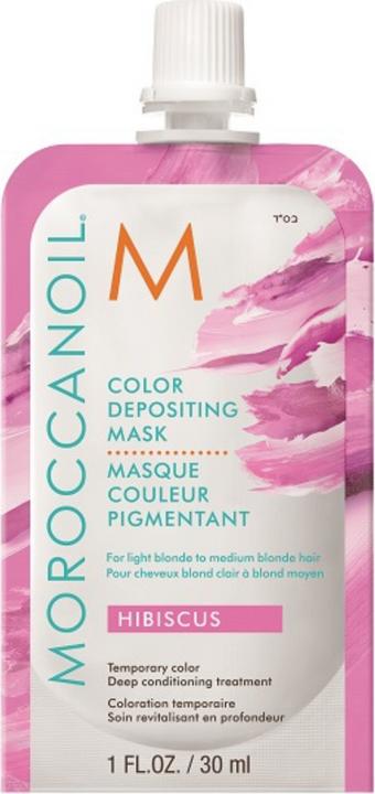 Immagine prodotto Moroccanoil Maschera Deposito Colore Ibisco (30 ml)
