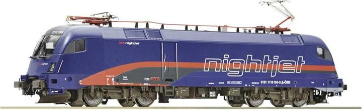 Produktbild Roco H0 Ro E-Lok 1116 195-9 „nightjet‟, ÖBB (Spur H0)