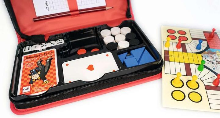 Carlit 12 jeux de voyage (Allemand, Français, Italien)