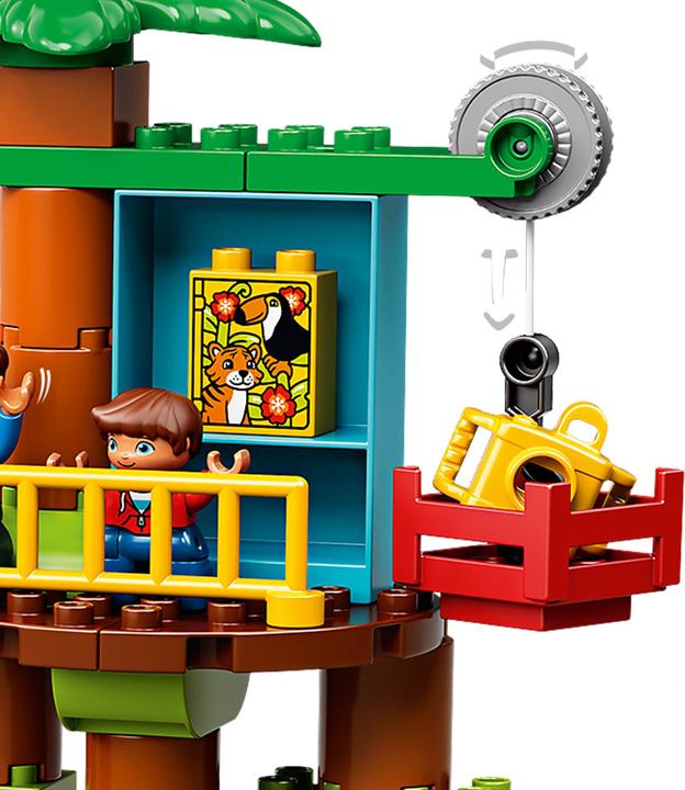 Actual product image LEGO DUPLO tree house in the jungle (10906)