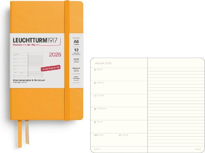Produktbild Leuchtturm1917 Leuchtturm 1w/S Pocket Hc Ris.Sun (A6, Deutsch)