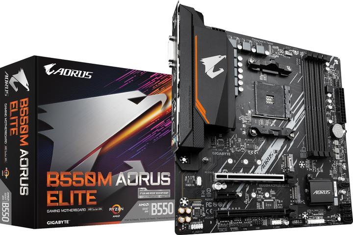 Gigabyte B550 AORUS ELITE (AM4, AMD B550, mATX)
