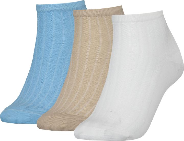 Produktbild Tommy Hilfiger Damen Th Women 3p Gifting SHORT SOCK, White Combo, 35-38 EU (3er Pack, 35 - 38)