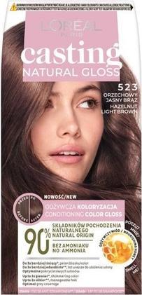 Productafbeelding L'Oréal Paris L'Oreal Casting Natuurlijke Glans Haarverf 523 Hazelnoot Lichtbruin (523 Hazelnoot Lichtbruin)