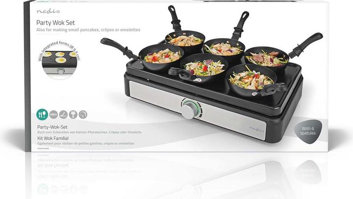 Produktbild Nedis Party-Wok-Set (EU-Stecker)