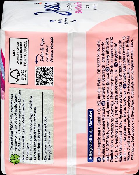 Image du produit dm Jessa Ultra-bandelettes Skin Comfort (16 x, Tampons sanitaires)