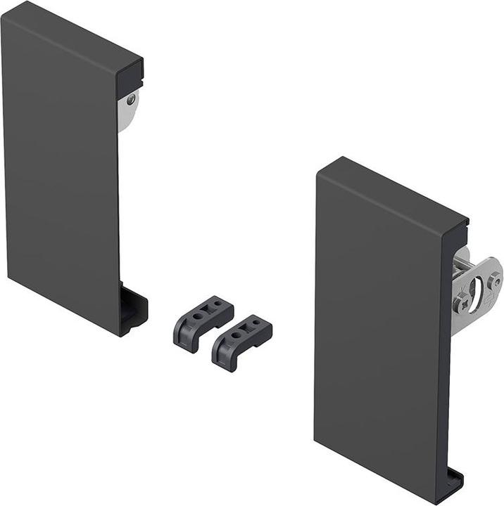 Hettich Verbinder für Front ArciTech, anthrazit (1 Stk.)