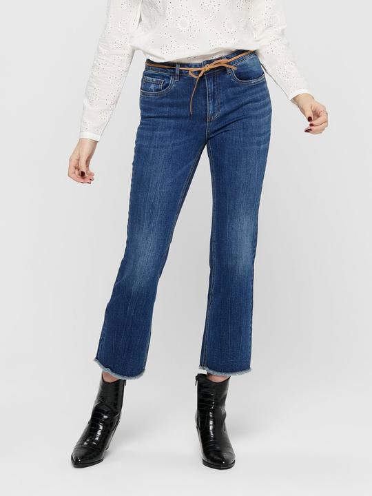 Actual product image Only ONLKenya Mid Sweet Cropped Flared Jeans