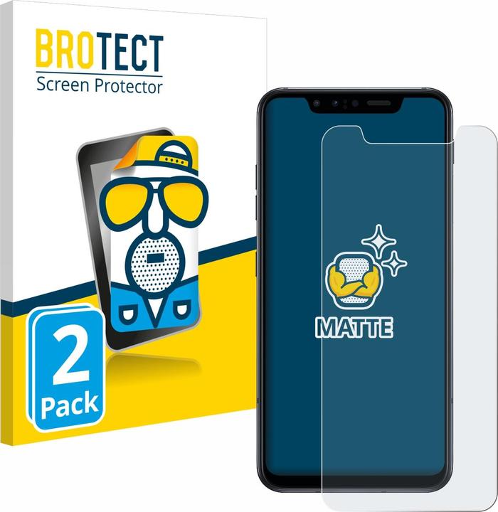 Produktbild BROTECT Entspiegelungs-Schutzfolie Displayschutz Matt (2 Stück, LG G8s ThinQ)