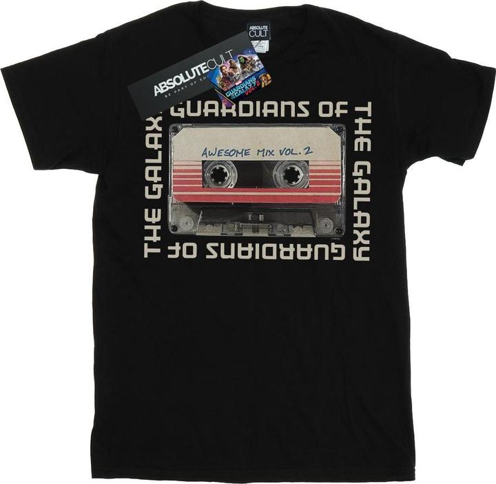 Image du produit - T-shirt GUARDIANS OF THE GALAXY AWESOME MIX CASSETTE VOL. - Homme (L)