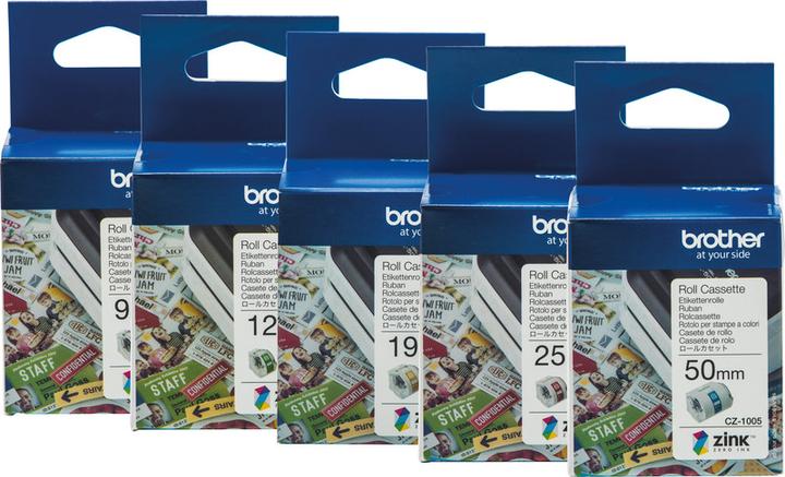 Produktbild Brother CZ-1004 Etikettenrolle