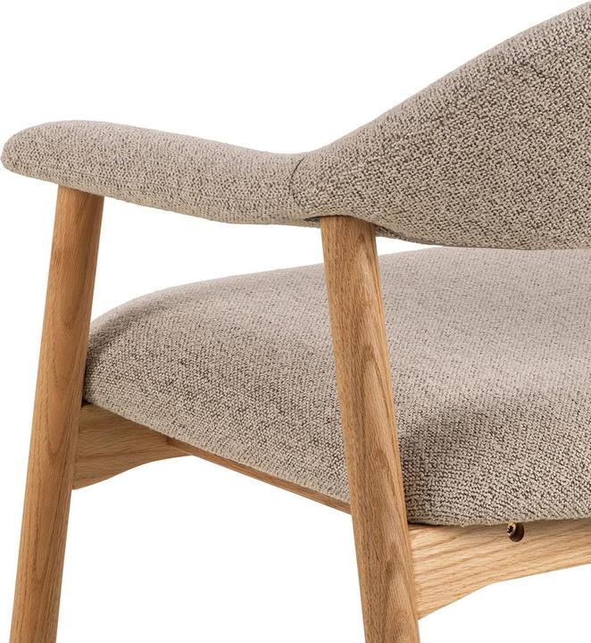 Actual product image AC Design Addi Loungesessel Monza Stoff beige 60, Basis