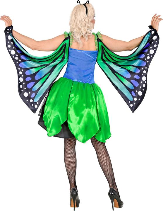 Produktbild Widmann Schmetterling Kostüm für Damen grün-blau (M)