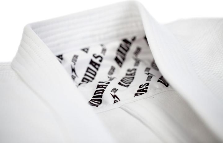 Produktbild adidas Judo-Anzug "Millenium" weiss/silbernes Logo, J990