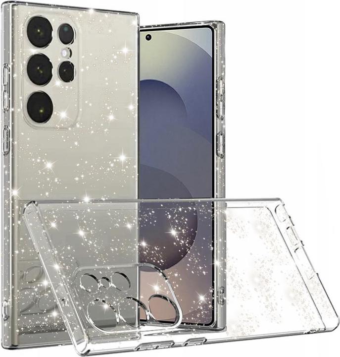 Image du produit Techsuit - SparkleSkin Series - Samsung Galaxy S25 Ultra - Clear (Samsung Galaxy S25 Ultra)