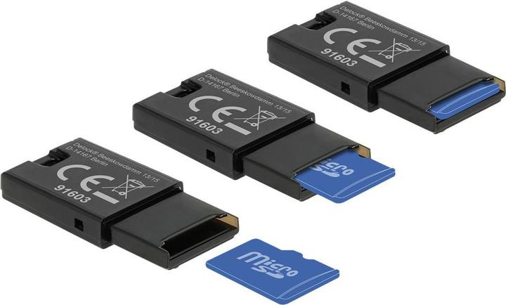 Image du produit Delock Lecteur de cartes USB 2.0 pour cartes mémoire Micro SD (USB 2.0)
