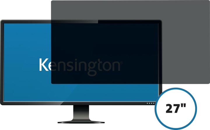 Actual product image Kensington privacy filter 2-way (27", 16 : 9)