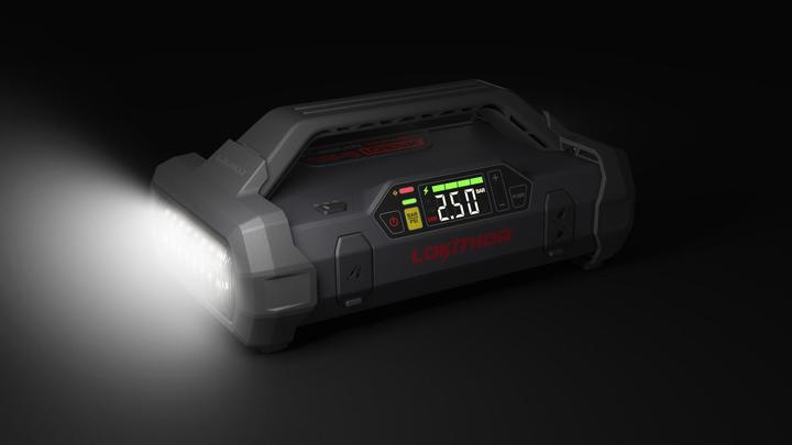 Image du produit Lokithor Démarreur Jump et pompe à air (2000 A, 20000 mAh)