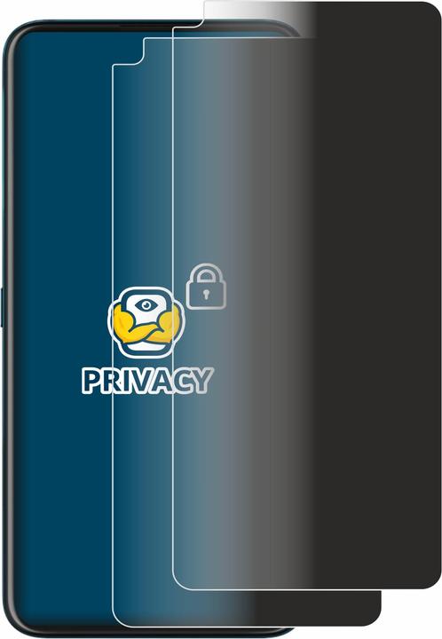 Productafbeelding BROTECT Anti-spionnetje privacyfolie Beschermfolie tegen blauw licht (2 Stuk, Nokia 8.3 5G)
