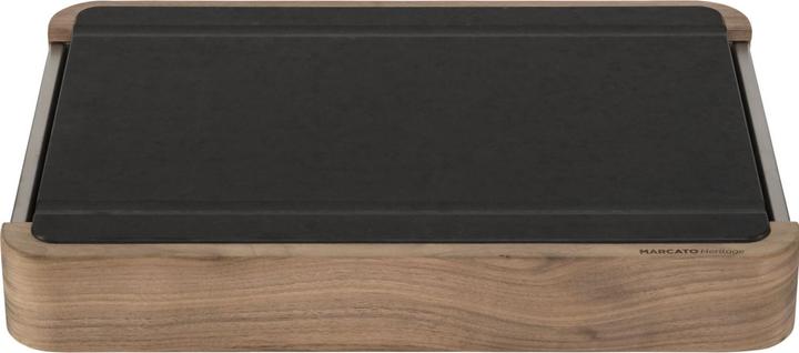 Actual product image Marcato Cutting Board with Drawer dark brown