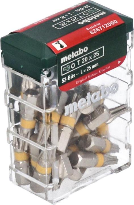 Produktbild Metabo Bit-Box SP (Innensechsrund TX M20)