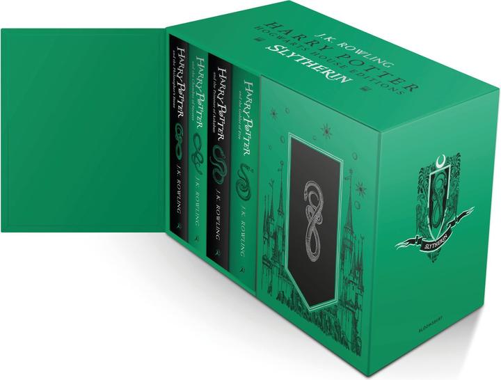 Immagine prodotto Harry Potter Slytherin House Editions Hardback Box Set (Inglese, J.K. Rowling, 2021)